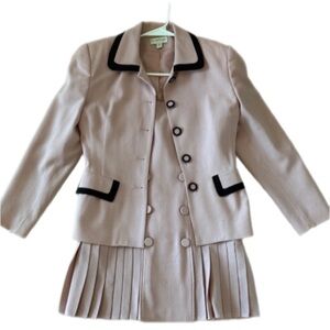 VINTAGE BEBE Pink Blazer and Dress Set